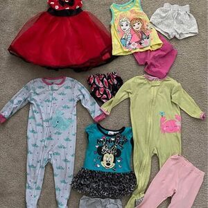 Yes Baby girl toddler bundle girl clothes size 12-18 month 10 pieces $25